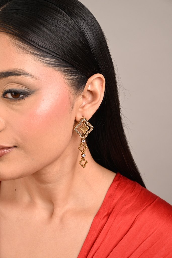 Clover Danglers Earrings 2 Clover Danglers Earrings